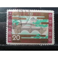 Япония, 1974. Двойной мост перед императорским дворцом