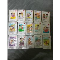 Вкладыши от жвачки