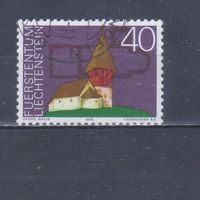 [2448] Лихтенштейн 1975. Культура.Архитектура. Гашеная марка.