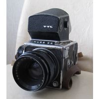 Все лоты с рубля.Фотоаппарат Киев-88 с объективом  Vega-12B,СССР