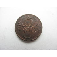 Польша 5 грошей 1923