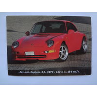 Календарик 1996 г. Тех-арт-Каррера 3,8 (ФРГ).