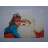 Календарик 1998 г. С Дедом Морозом.