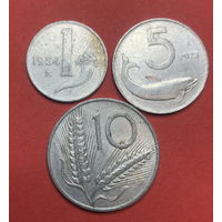 Италия 3 монеты