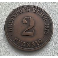 Германия 2 пфеннига, 1912 A  4-4-37