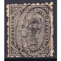54.Aust. Великобритания. Австралийские штаты. Новый Южный Уэльс. Стандарт. 1882/93 гг. 1 Sh. Mi.#57