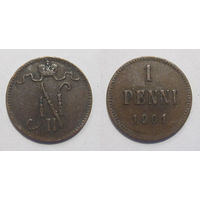 1 пенни 1901