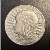 Польша 5 злотых 1934 г, отличная (распродажа коллекции).