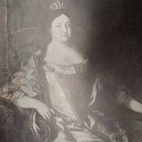 Императратрица Анна Иоанновна.. Энциклопедическая гравюра СПБ. 19-20века 24х16см.   РАСПРОДАЖА КОЛЛЕКЦИИ.
