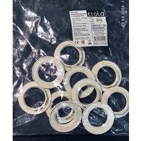 Кольцо к патрону Е14 белое 10 штук с 1 рубля