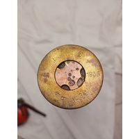 Гильза латунная 37 мм 1938 года. Распродажа! Старт с 1 рубля!