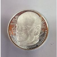 5 марок 1978 Густав Штреземан ФРГ серебро Германии в пруфе!