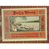 Нодгельд 50 пфеннигов 1921 год. Акен. Веймарская республика