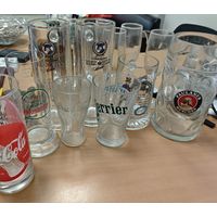 Стаканы брендовые и обычные. Лотом