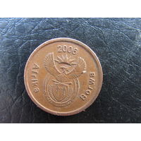 ЮАР. 5 центов. 2006 . С 20 копеек. Распродажа коллекции. Смотрите другие лоты.