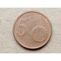 Германия 5 евроцентов, 2002 "F". (U-D-84)