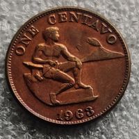 Филиппины 1 сентаво  1963 г.