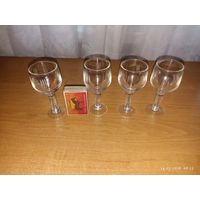 Винтажные рюмки. 4 шт.