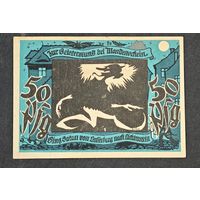 1921 год Германия 50 пфеннигов