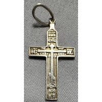 Крестик серебряный 925 проба. 3