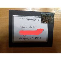 2019 США красивый конверт с красивой маркой фауна динозавры