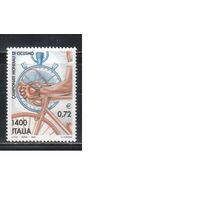 Италия-1999(Мих.2646)  **  ,   Спорт,  Велосипед, Велоспорт (одиночка)