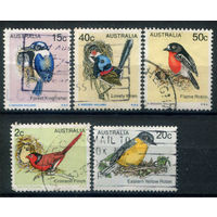 Австралия - 1979г. - птицы - 5 марок - гашёные. #3-WB-89-KS-1