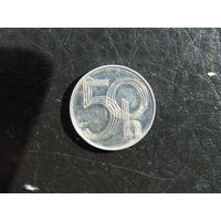 Чехословакия 50 геллеров, 2001. С 20 копеек. Распродажа коллекции. Смотрите другие лоты.