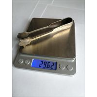Щипцы для сахара  серебро 875 пр.