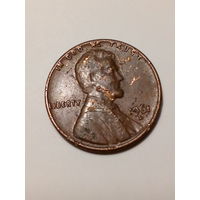 1 цент  США 1961 D  год