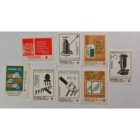 Спичечные этикетки 50 лет БССР