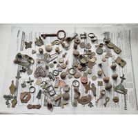 Лот старинных мелачей,с рубля