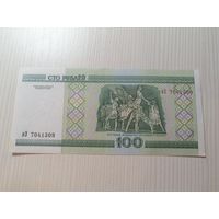 100 рублей 2000 года серия вЭ