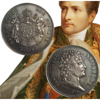КОПИЯ 5 лир 1813 Сицилия Оккупация Наполеоном