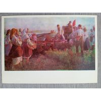 Соцреализм. Грегорийчук. Перепахивают межи