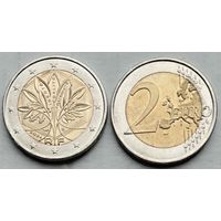 Франция, 2 евро 2024 года
