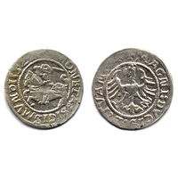 Полугрош 1522, Жигимонт Старый, Вильно. Более редкий год