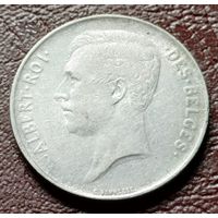 Бельгия 1 франк, 1913    DES BELGES     ( 1-9-5 )
