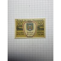 Нотгельд 25 пфеннигов Германия -3012