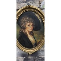 Картина маслом портрет. старая Европа
