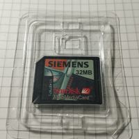 Карта памяти MultiMediaCard (MMC) на 32 МБ SanDisk Siemens для фотоаппарата (базовая, изначальная)