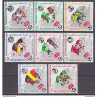 Йемен. 1970. Спорт. ФУТБОЛ. ЧМ. Мехико-70