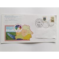 Беларусь  2012    почт.конверт со СГ  Гродно   1Х Республ. фестиваль нац.культур