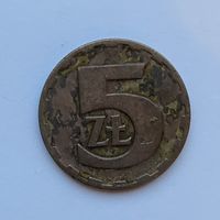 5 злотых 1976 Польша