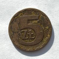 5 злотых 1976 Польша