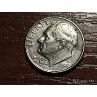 США 10 центов дайм 1995