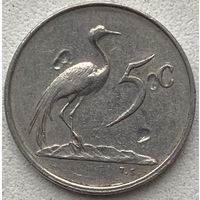 ЮАР 5 центов 1981 г.