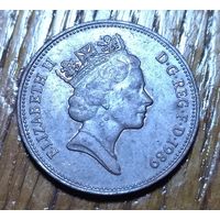 Великобритания, 2 пенса 1989 года