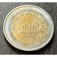 Колумбия 500 песо, 2023    ( 1-7-2 )