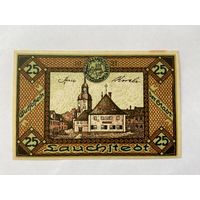 Нотгельд 25 пфеннигов Лауштедт. Веймарская республика - 1602